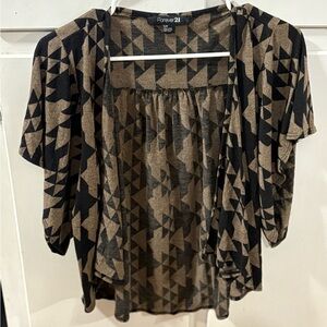 Women’s bell sleeve cardigan